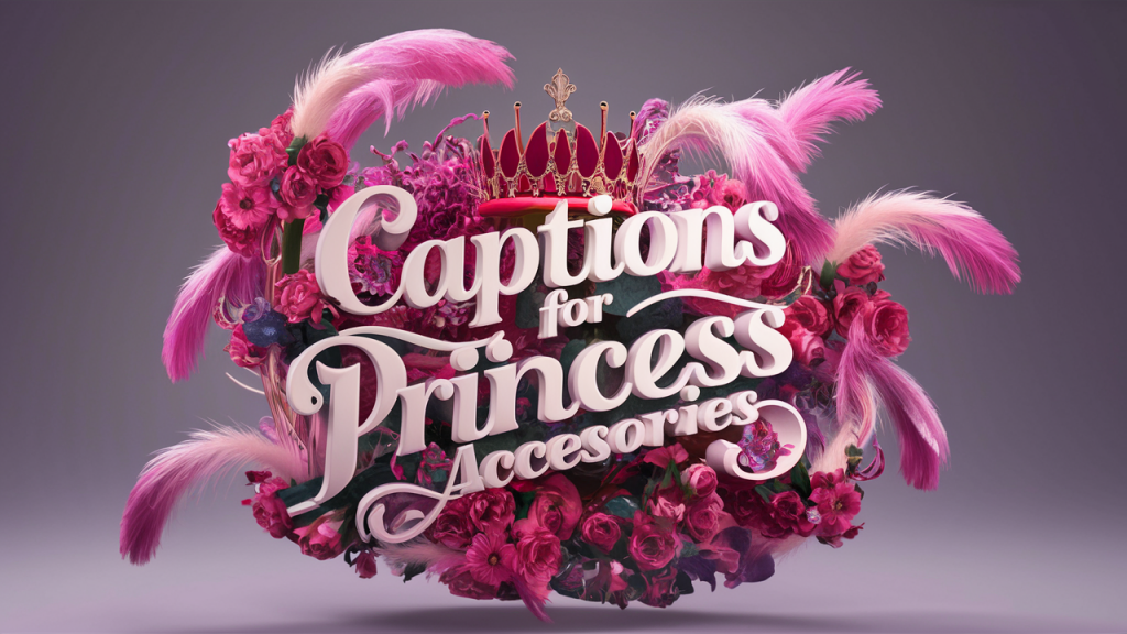 Captions for Princess Accessories