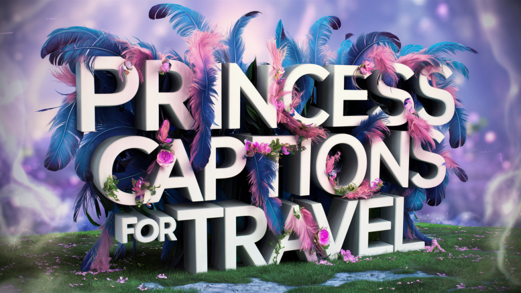 Princess Captions for Travel