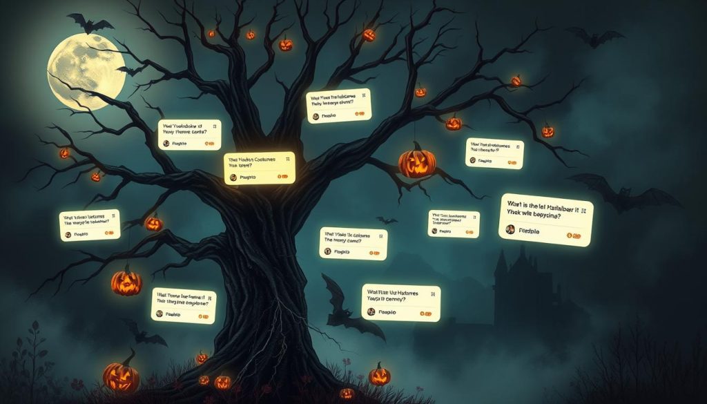 Interactive Halloween Polls