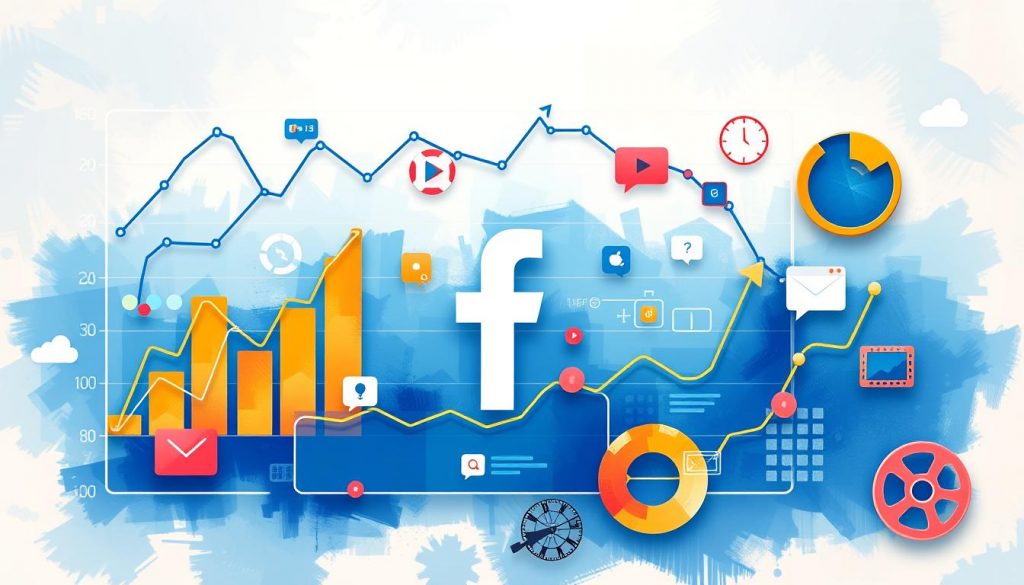 Facebook Video Analytics Chart