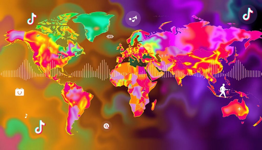 TikTok regional engagement patterns